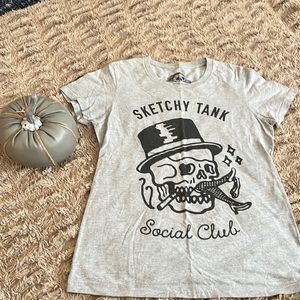 Sketchy Tank social club tee